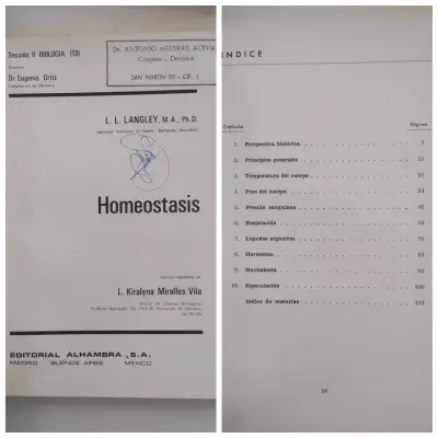 Set de libros de biología Editorial Alhambra - miniatura 4