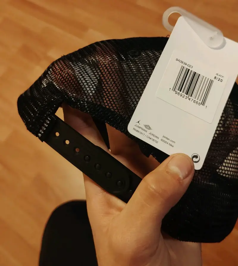 Gorra Jordan negra - 4