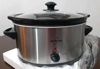 Olla de cocción lenta W-Warner de acero inoxidable - miniatura 1