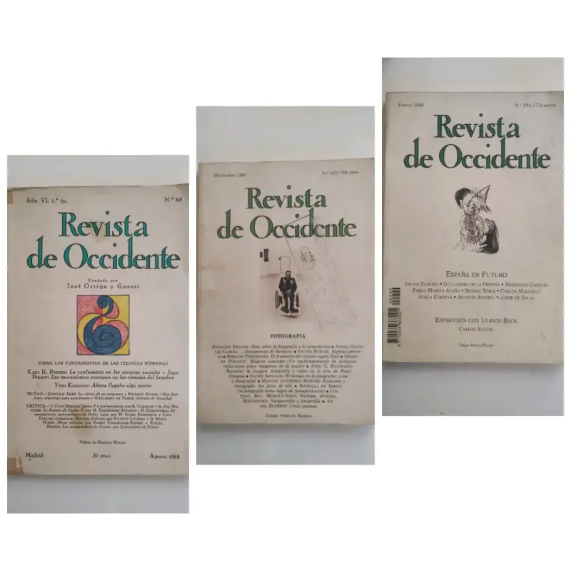 Colección de Revistas de Occidente antiguas - 1