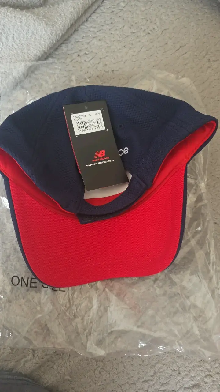 Gorra Team Chile New Balance azul y roja - 4