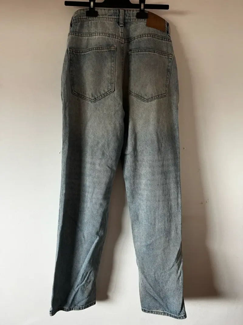 Jeans Foster Hombre Talla 40/30 Azul Claro - 2