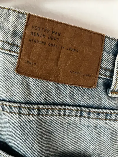Jeans Foster Hombre Talla 40/30 Azul Claro - miniatura 4