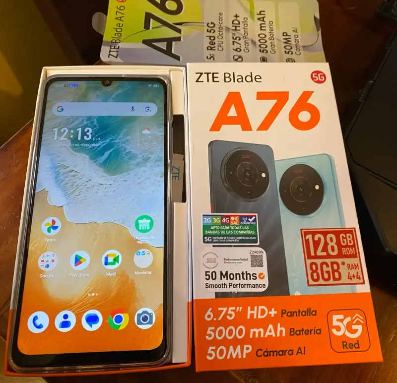 NUEVO OPENBOX Smartphone ZTE Blade A76 5G