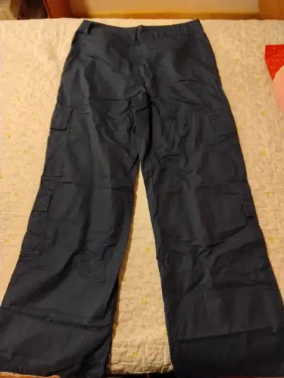Pantalones cargo azul oscuro - miniatura 2