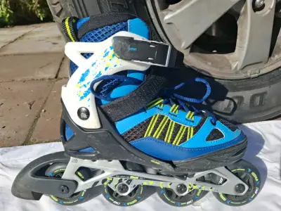 Set de Patines en Línea Oxelo con Protección y Casco - miniatura 5