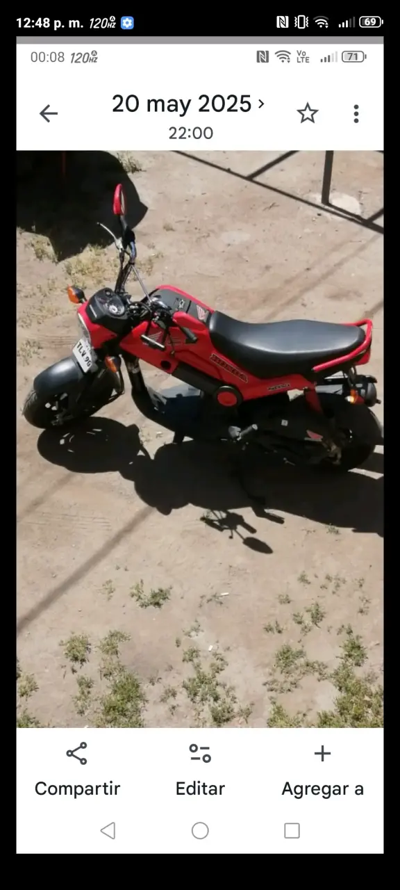 Moto Honda Navi como nueva - 2