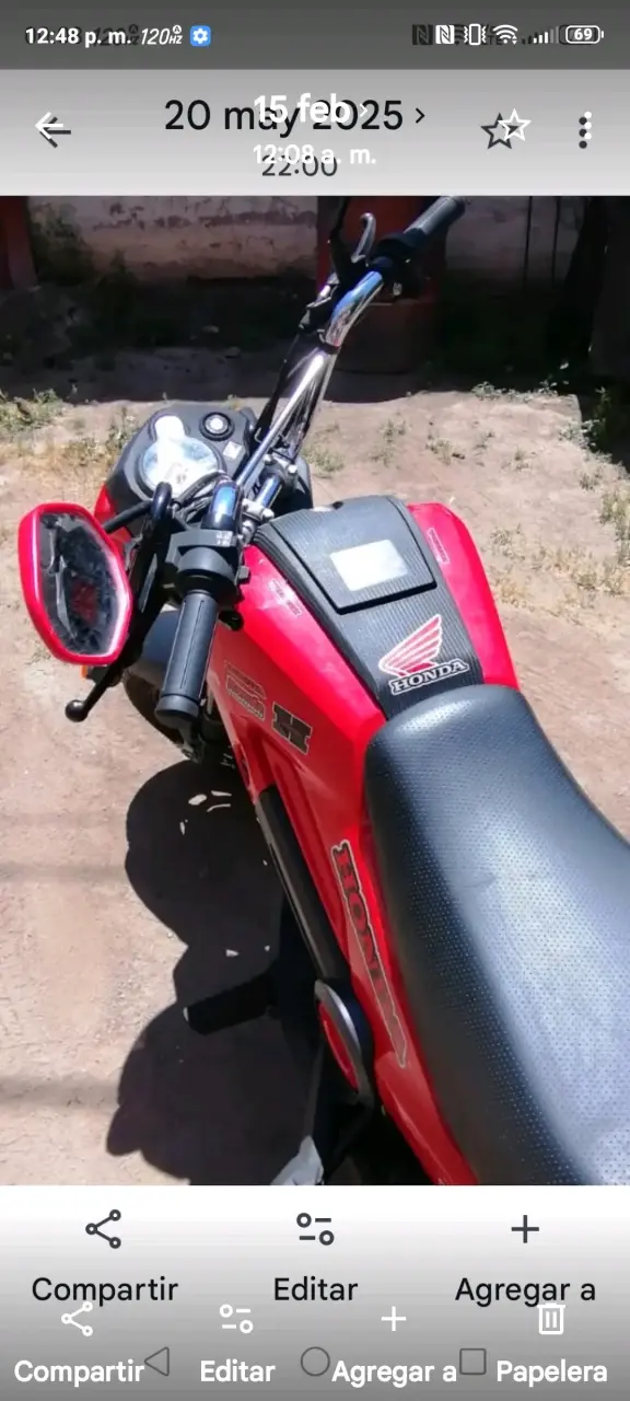 Moto Honda Navi como nueva - 3