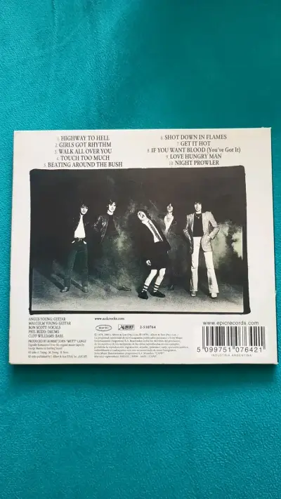 CD de música AC/DC Highway to Hell - miniatura 4