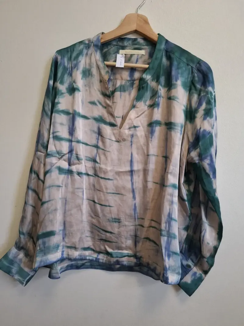 Blusa estampada tie-dye Rapsodia - 2