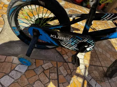 Bicicleta infantil Kubei con rueditas de apoyo - miniatura 5