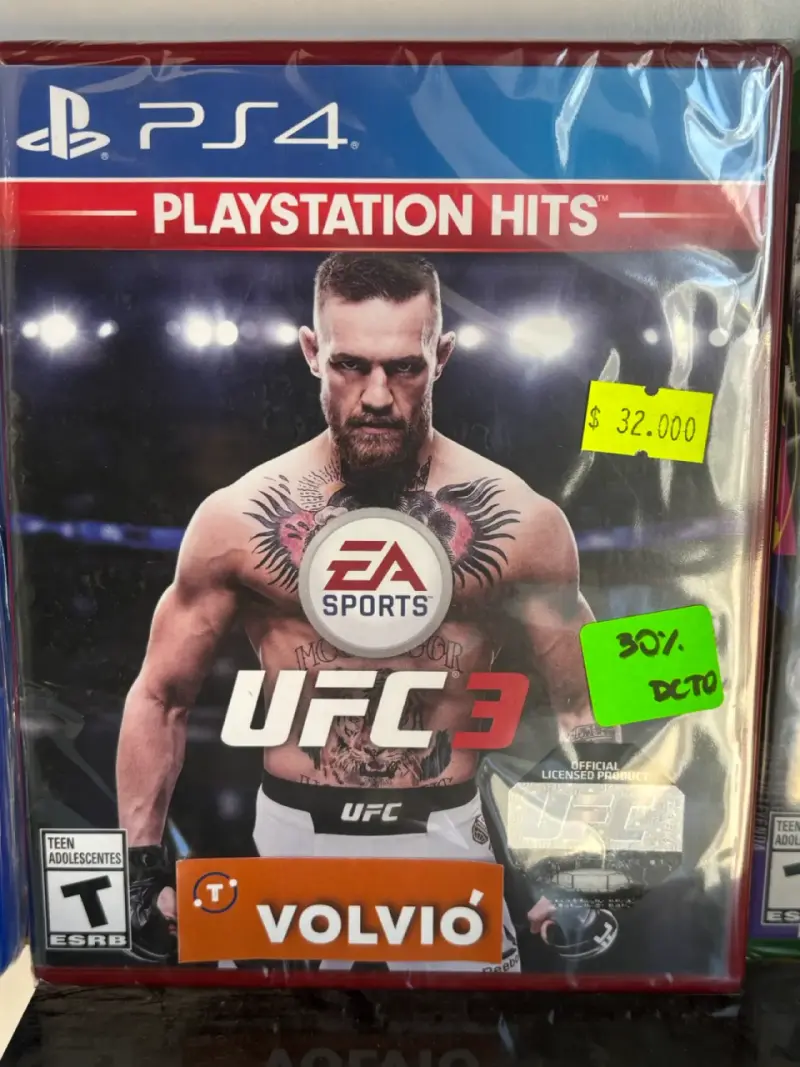 Juego PS4 UFC 3 PlayStation Hits