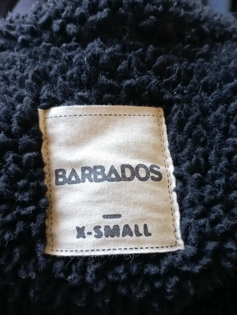Chaqueta mezclilla negra marca Barbados - 3
