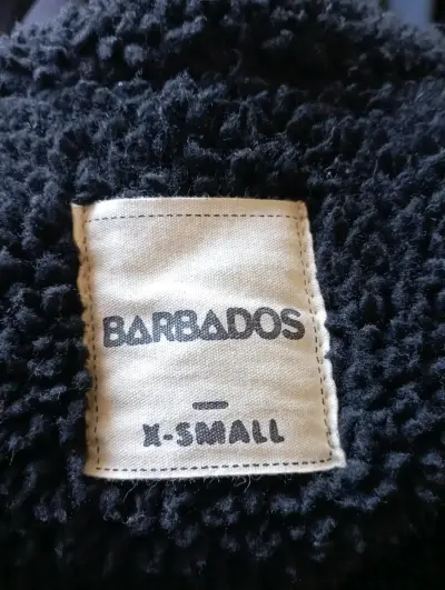 Chaqueta mezclilla negra marca Barbados - miniatura 3