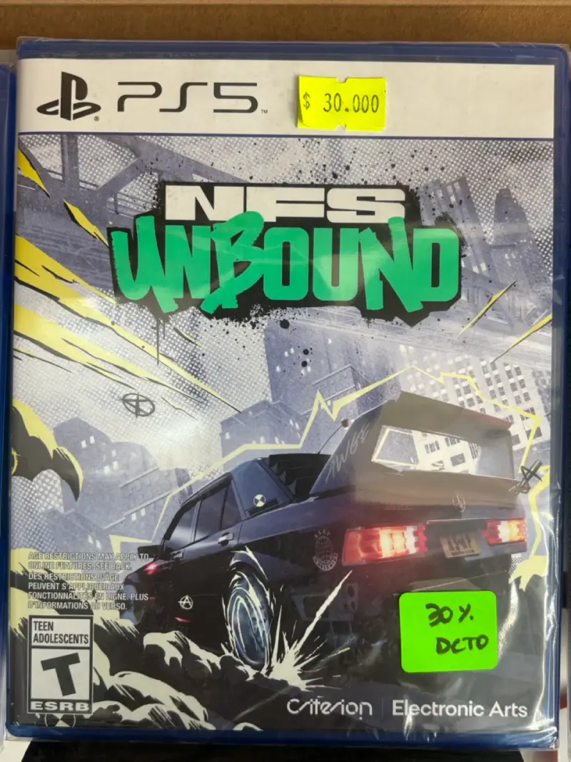 Juego PS5 Need for Speed Unbound