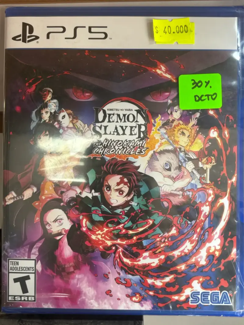 Juego PS5 Demon Slayer: The Hinokami Chronicles