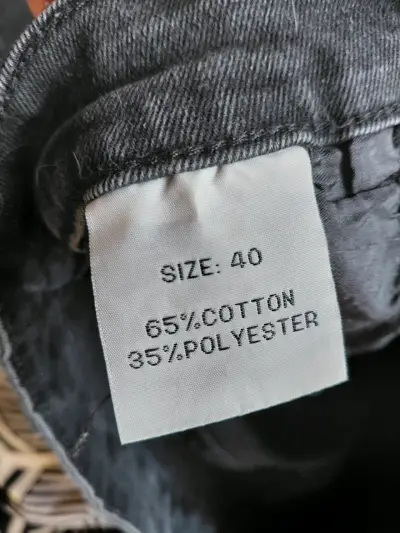 Jeans negros desgastados para hombre Hustler - miniatura 3