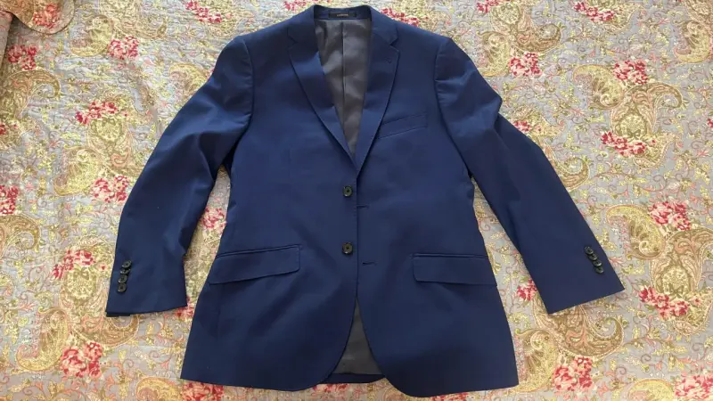 Terno / Traje Cacharel Slim Fit Azul rey (1 uso) - 2