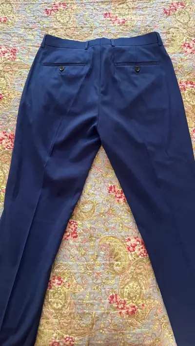 Terno / Traje Cacharel Slim Fit Azul rey (1 uso) - miniatura 6