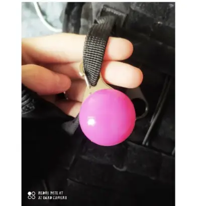 Luz LED para mascotas color rosa - miniatura 3
