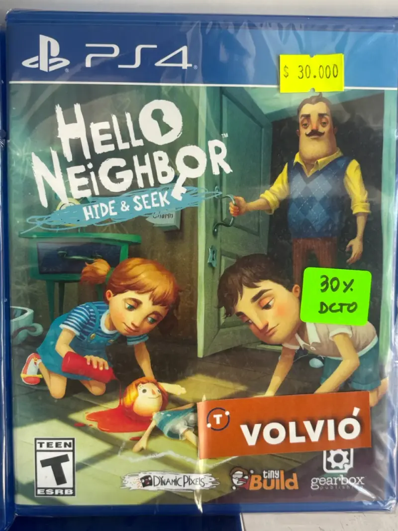 Juego PS4 Hello Neighbor: Hide & Seek