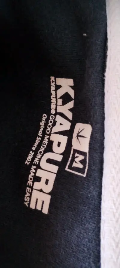 Polerón con capucha negro Kyapure talla M - miniatura 3
