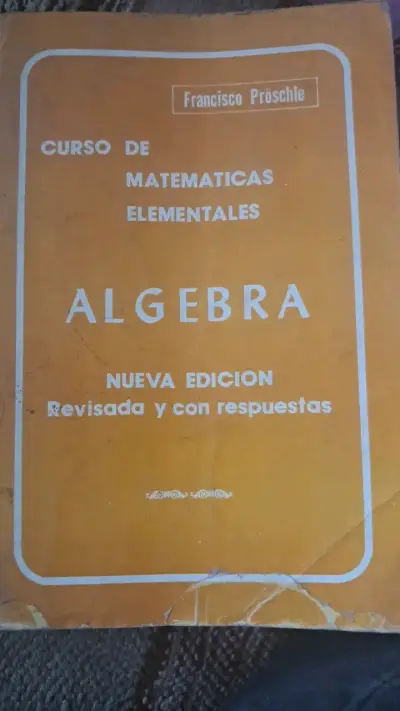 Libro Curso de Matemáticas Elementales Álgebra - miniatura 1