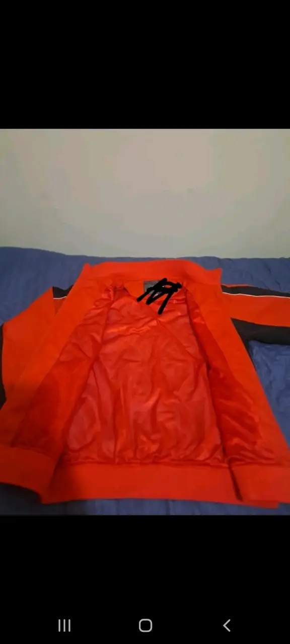 Chaqueta deportiva roja Adidas Francia - 6