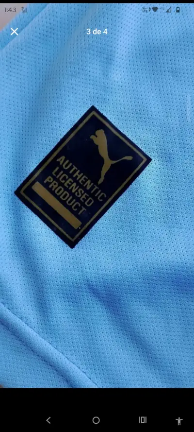 Camiseta Manchester City Puma Haaland 9 - miniatura 4