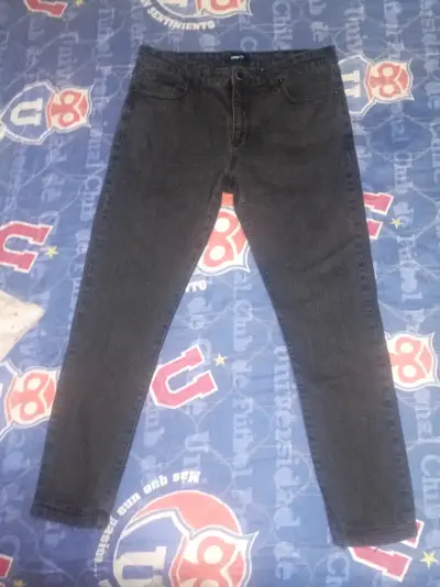 Jeans negros para hombre Novamen - miniatura 1