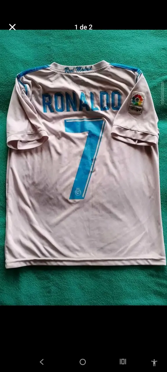 Camiseta Real Madrid Ronaldo Adidas Talla 14 - 2
