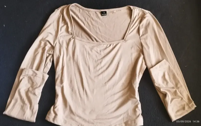 Pack 3 poleras manga larga tonos beigs - 3