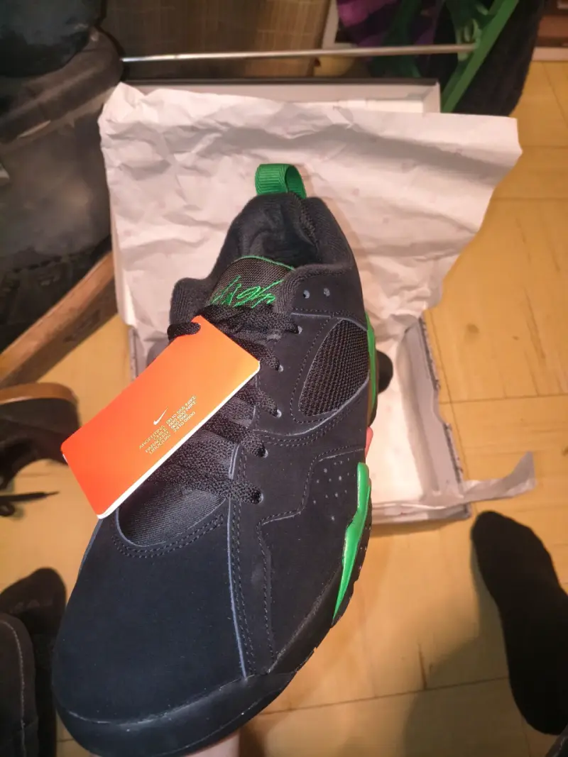 Zapatillas Nike Air Jordan MVP 92 negras y verdes - 2