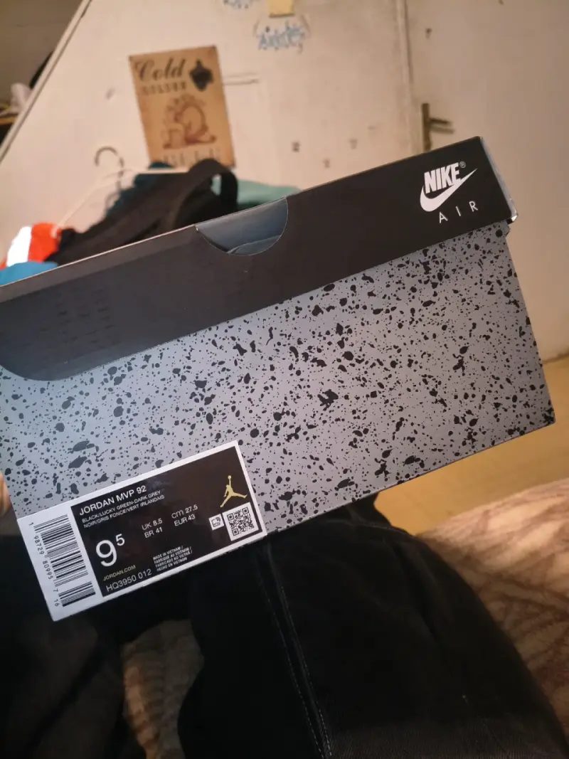 Zapatillas Nike Air Jordan MVP 92 negras y verdes - 3