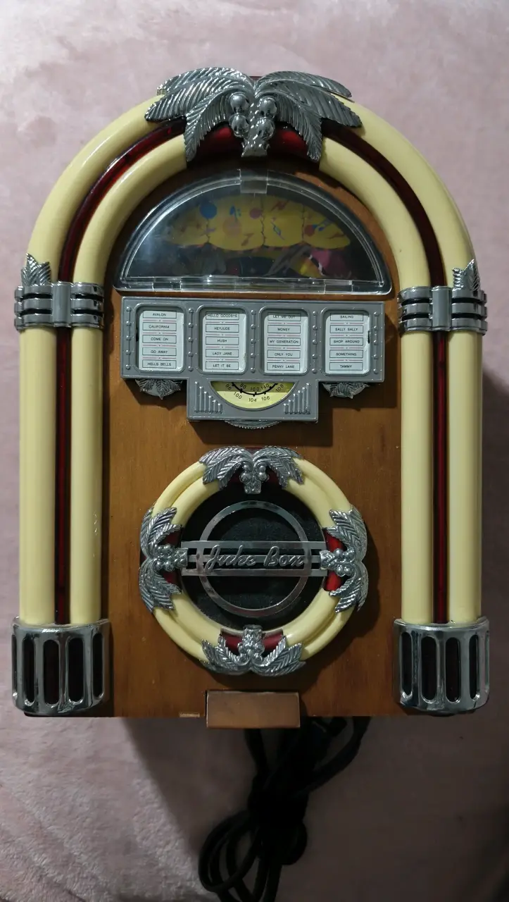 Radio retro con luces - 1