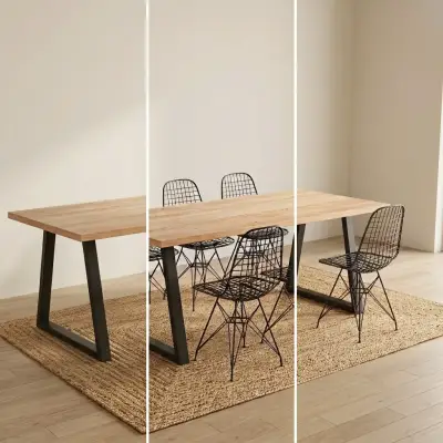 Silla metal diseño internacional Harry Bertoia - miniatura 5