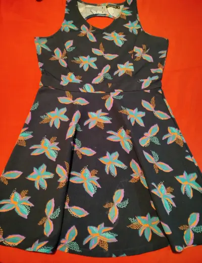 Vestido floral sin mangas Fashion Spark - miniatura 1