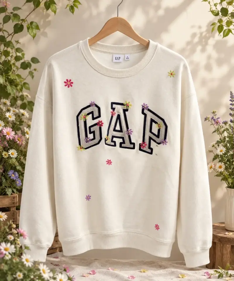 Polerón gris Tommy Hilfiger con logo bordado - 3