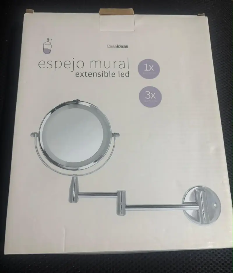 Espejo de pared extensible LED - 4