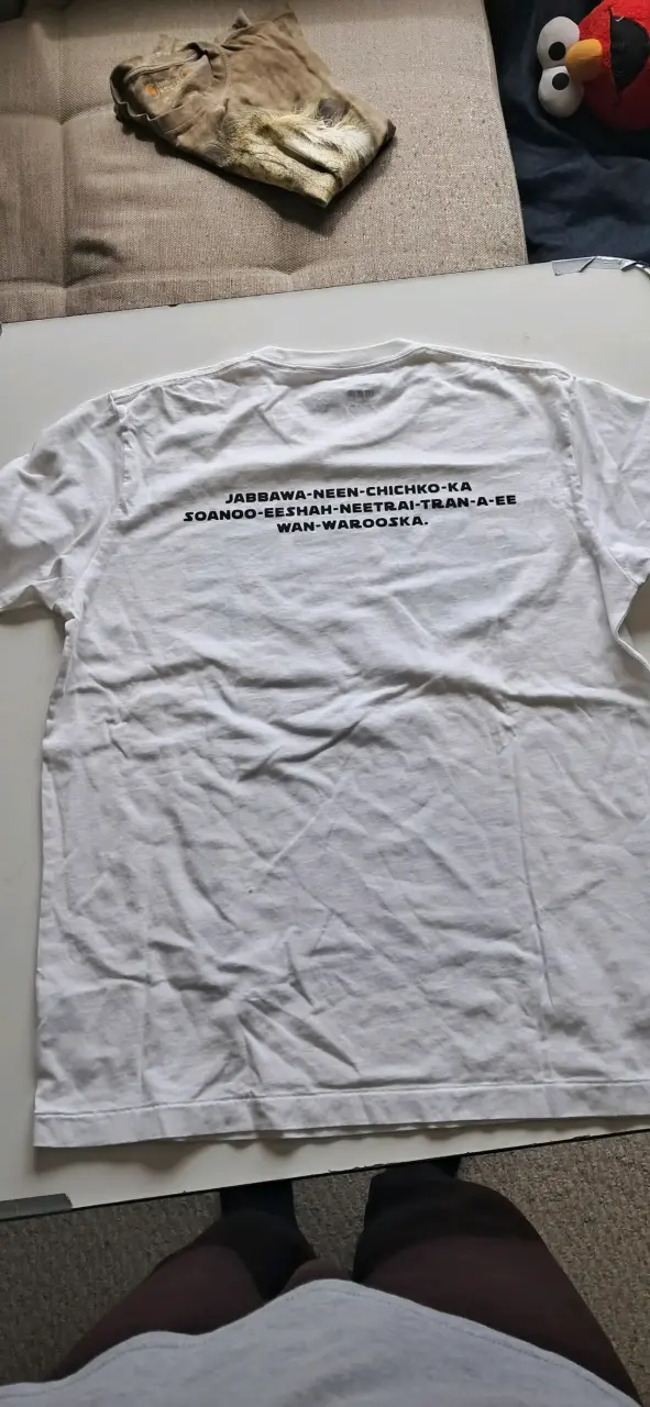 Polera Star Wars USA, Uniqlo Blanca Talla L - 2