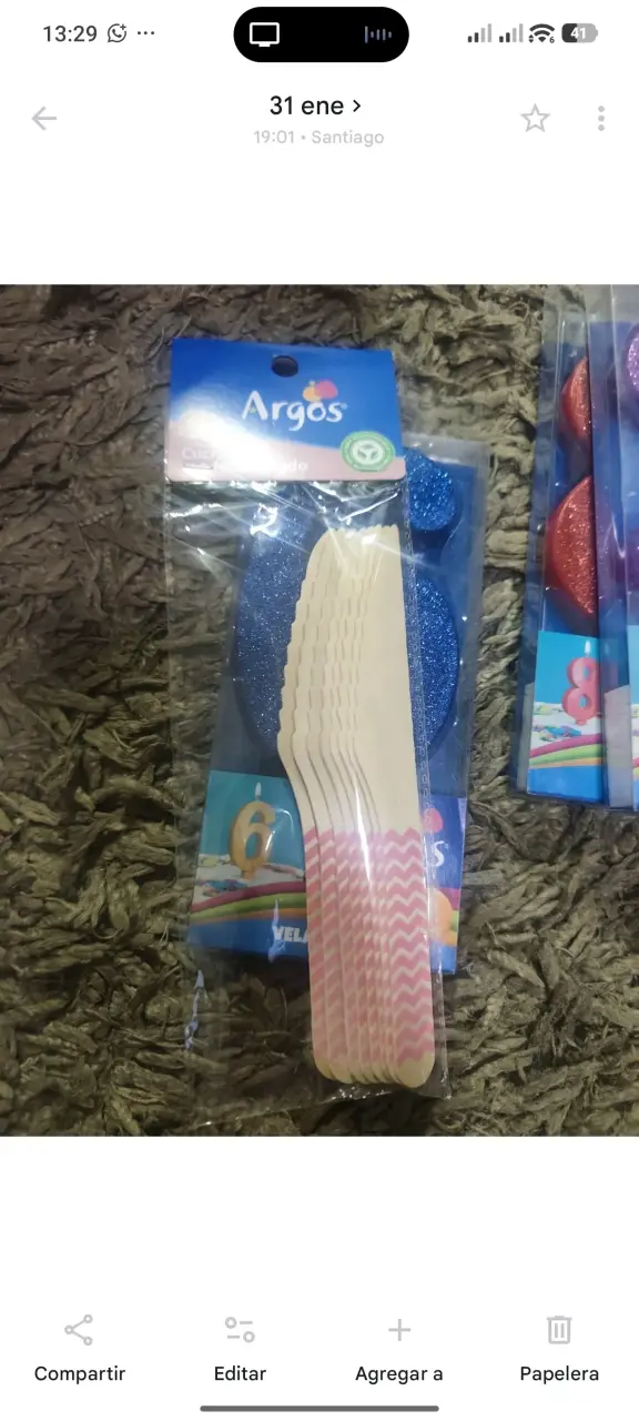 Set de cápsulas y pinchos Argos para fiestas - 3