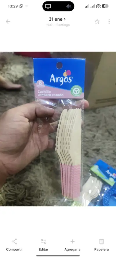 Set de cápsulas y pinchos Argos para fiestas - miniatura 5