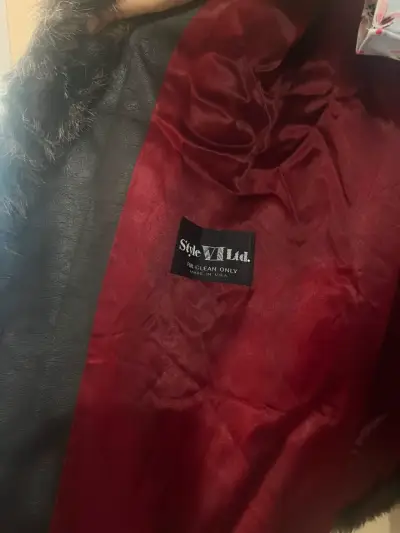 Chaqueta de piel sintética — Talla L - miniatura 2