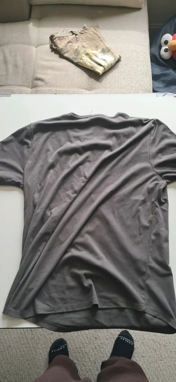 Polera gris básica para hombre forever 21 - 2