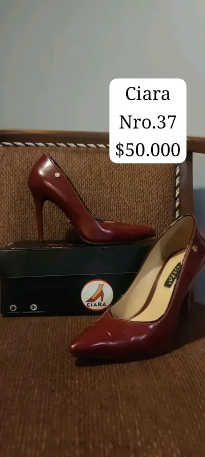 Zapatos de Tacón Alto Ciara Talla 37 - miniatura 2