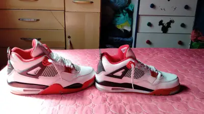 Zapatillas deportivas Jordan 4 fire red,Calidad PK - miniatura 3
