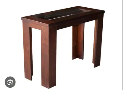 Mesa de Centro de Madera con Cajón - miniatura 2