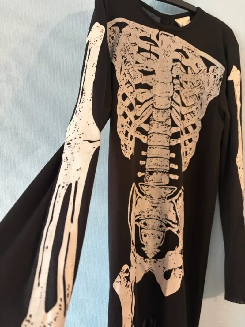 Disfraz de esqueleto para niño talla 6/8 - 2
