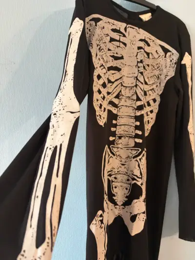 Disfraz de esqueleto para niño talla 6/8 - miniatura 2