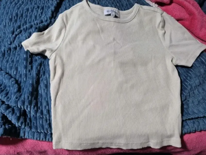 Polera beige Boulevard Basic talla S - 1